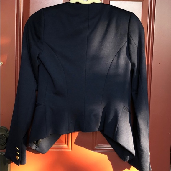 H&M Navy Blue suit jacket with gold details - Picture 4 of 6